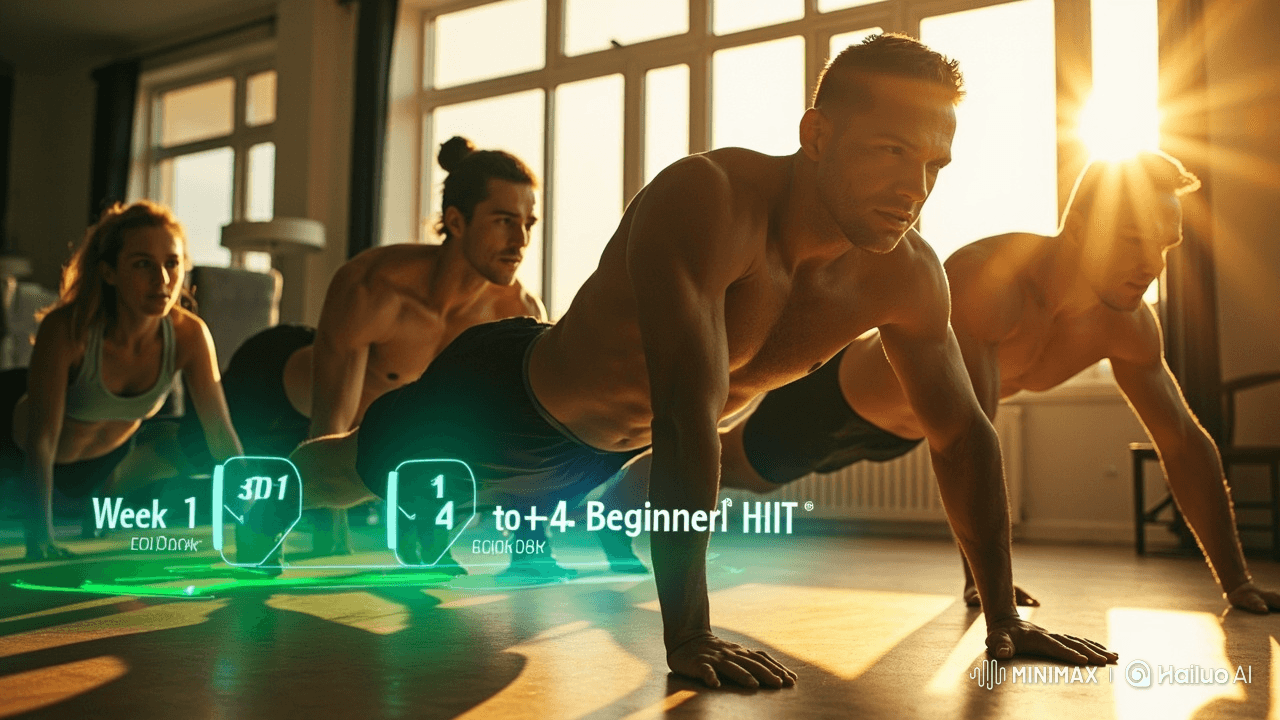 High-Intensity Interval Training (HIIT) for Beginners: A 4-Week Program and Safety Guidelines